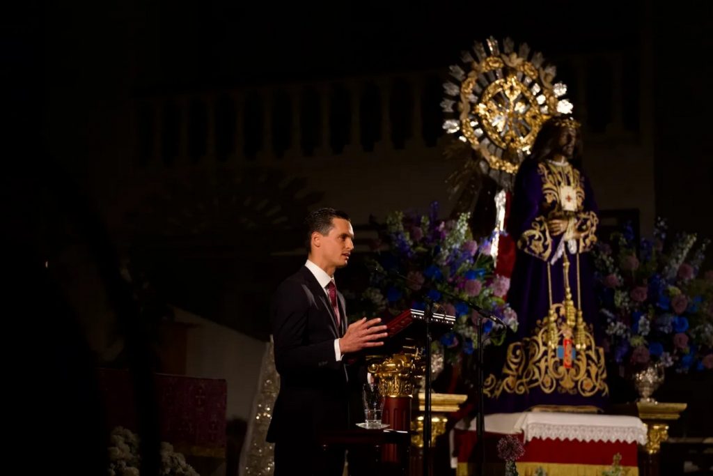 David Galván, pregonero de la Semana Santa en Madrid