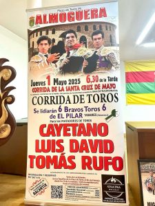 Almoguera presenta el cartel de la Corrida de la Santa Cruz