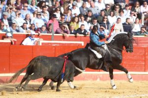 Gran tarde de toreo a caballo en Sanlúcar de Barrameda