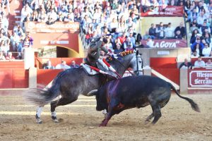 Gran tarde de toreo a caballo en Sanlúcar de Barrameda