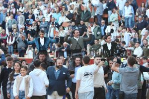 Gran tarde de toreo a caballo en Sanlúcar de Barrameda
