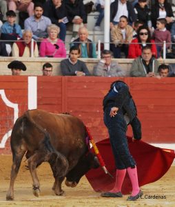 Alejandro Rubio, única oreja en Villaseca de la Sagra