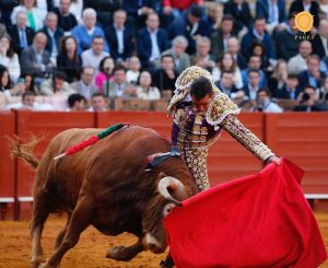 Toreo de gran dimensión de David Galván en su regreso a Sevilla