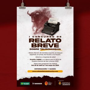 I Concurso de Relato Breve sobre Tauromaquia en Valladolid