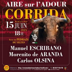 Aire sur I´Adour define el cartel de su corrida de toros