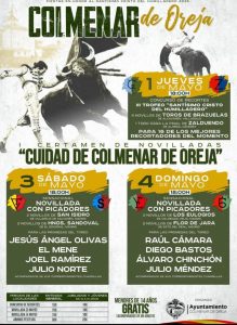 I Certamen de Novilladas 'Ciudad de Colmenar de Oreja'