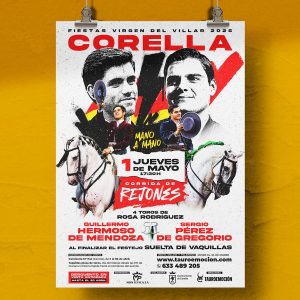 Corrida de rejones para las fiestas del Villar de Corella