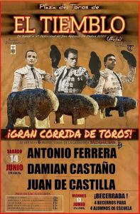 El Tiemblo programa una corrida de toros para el 14 de junio