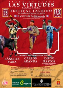 Interesante festival taurino en Las Virtudes