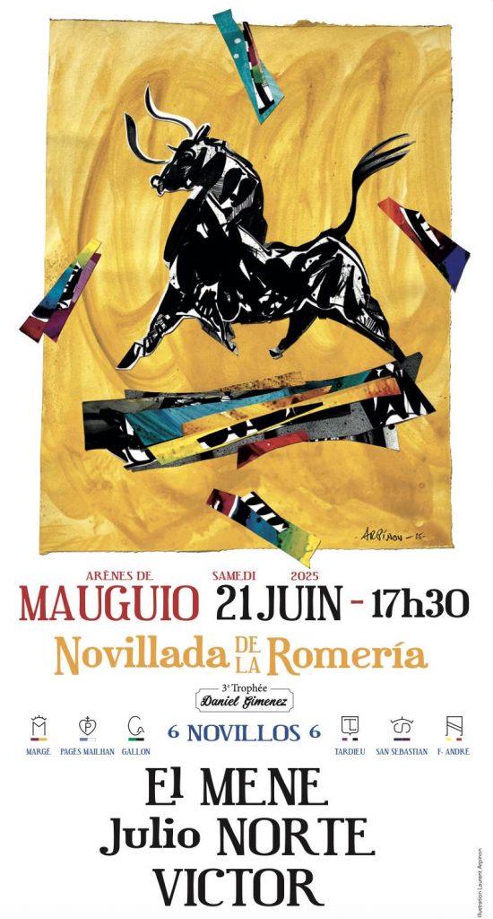 Novillada con alicientes el 21 de junio en Mauguio