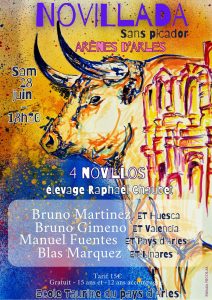 Arles acogerá una novillada sin picadores en el mes de junio