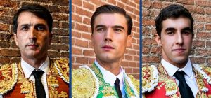 Los tres toreros ante el compromiso del domingo en Las Ventas