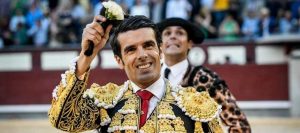 Emilio de Justo sustituye a Manzanares el sábado en Lorca