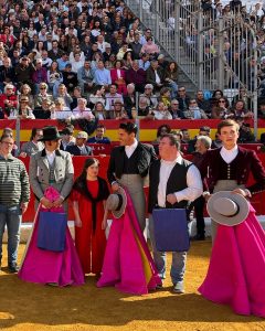 Solidaridad y toreo en el festival de Granada