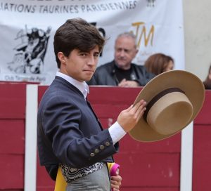 Martín Morilla toreará en la novillada de esta tarde en Garlin