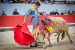 Tomás Bastos y Víctor destacaron en la novillada de Arles