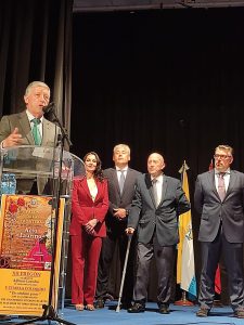 Pregón de 'Cárdeno y Oro' en Palos de la Frontera