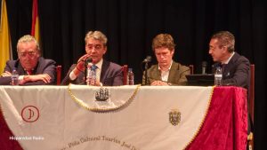 Pregón de 'Cárdeno y Oro' en Palos de la Frontera