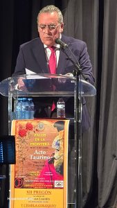 Pregón de 'Cárdeno y Oro' en Palos de la Frontera