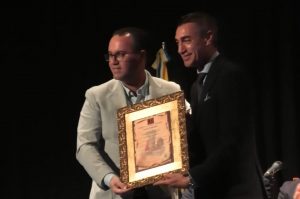 Pregón de 'Cárdeno y Oro' en Palos de la Frontera