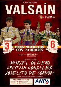 Novillada con picadores en Valsaín