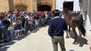 Diego Ventura, exhibición de su cuadra en Lorca