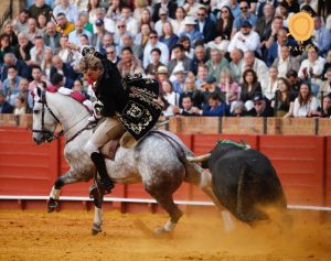 Diego Ventura y Guillermo Hermoso, oreja en Sevilla