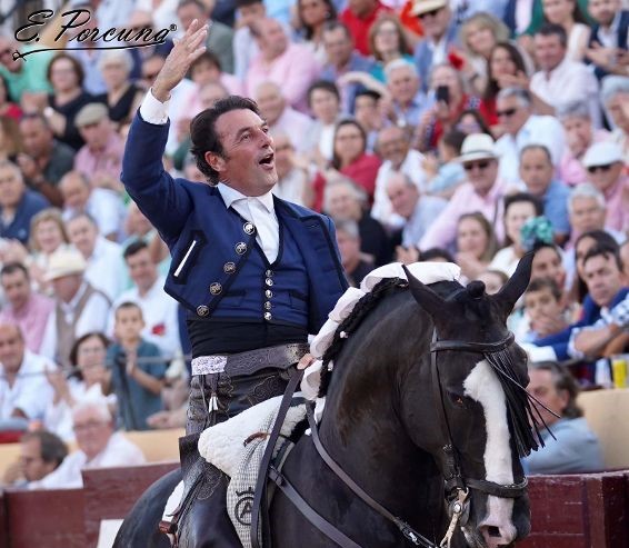 'Bandolero', de Andy Cartagena, la nueva estrella del rejoneo