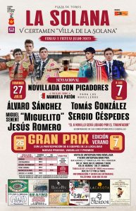V Certamen de Novilladas 'Villa de La Solana