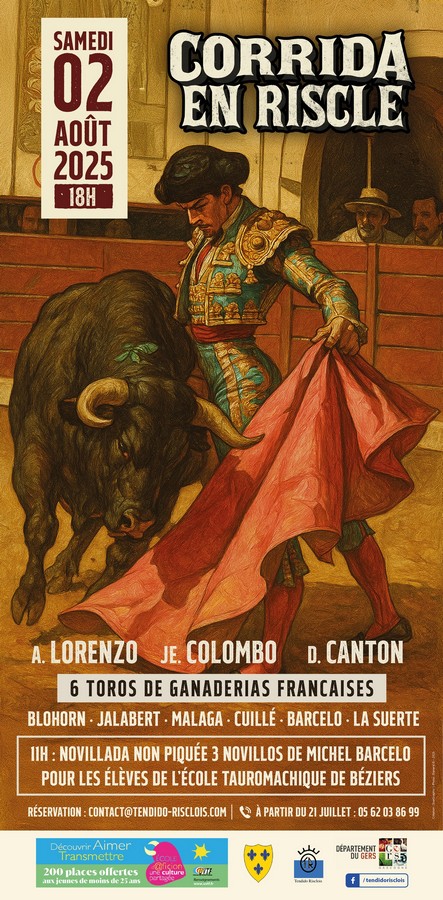 Riscle remata el cartel de su corrida de toros