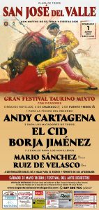 Festival taurino mixto con picadores en San José del Valle