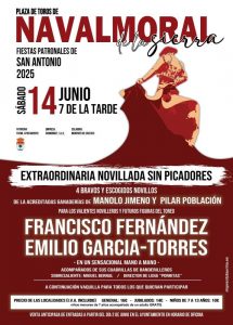 Novillada sin picadores en Navalmoral de la Sierra