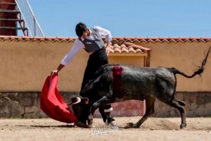 Diego García, gran tentadero en Victorino Martín