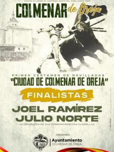 Joel Ramírez y Julio Norte, finalistas en Colmenar de Oreja.