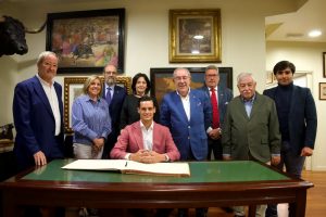 David Galván en el Club Cocherito de Bilbao