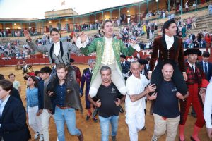 Triple puerta grande en Jerez