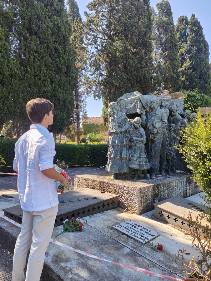 Martín Morilla visita al 'Rey de los Toreros'