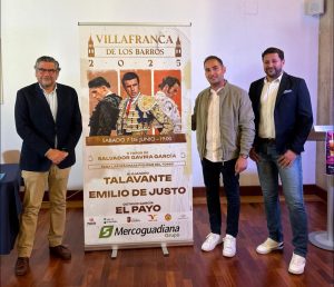 Lujo en el cartel del 7 de junio en Villafranca de los Barros