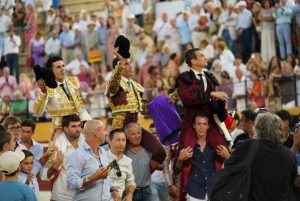 Apoteósica corrida en Marbella con tres toros indultados