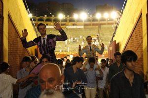 Juan Jesús Rodríguez y Ruiz de Velasco, a hombros en Algeciras