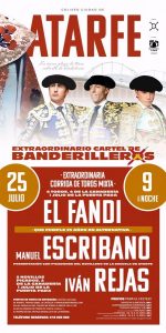 Corrida de toros mixta en Atarfe el 25 de julio