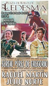 Novillada con picadores mixta en Ledesma