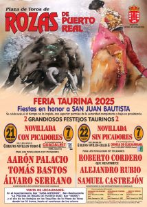 Feria Taurina 2025 en Rozas de Puerto Real