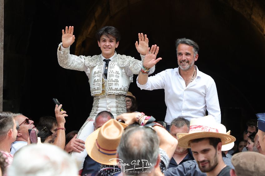 Gran triunfo de Clovis en Nimes