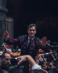 A hombros Daniel Luque y Clemente en Nimes