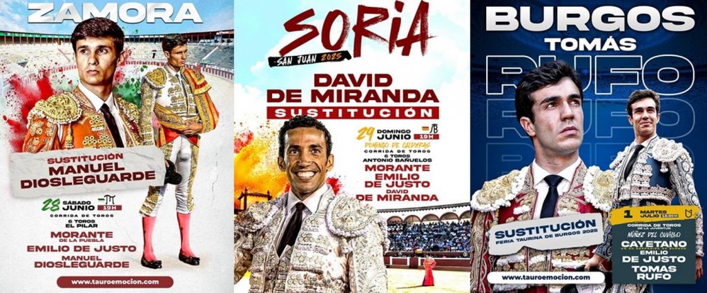 Jóvenes y triunfadores, sustitutos de Marco Pérez