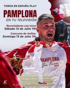 Pamplona tendrá dos festejos en directo por televisión