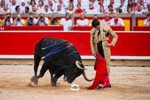 Los aceros se llevaron las orejas en Pamplona