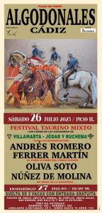 Algodonales celebrará un festival taurino mixto