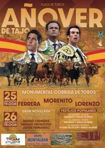 Feria Taurina de San Bartolomé en Añover de Tajo